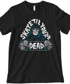 Wicked Clothes 'Skate Til You're Dead' Shirt BESTSELLERS
