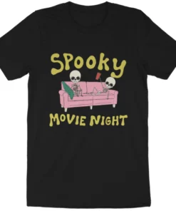 Wicked Clothes 'Spooky Movie Night' Shirt New