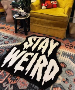 Wicked Clothes New 'Stay Weird' Rug