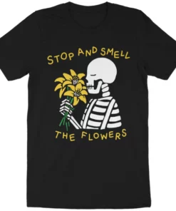 Wicked Clothes Uplifting Smell The Flowers Shirt