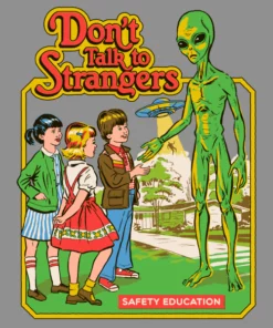 Wicked Clothes 'Don't Talk To Strangers' Shirt BESTSELLERS