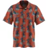 Wicked Clothes 'Surfing Skeleton' Button-Up Shirt