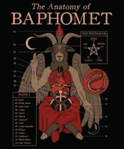 Wicked Clothes 'Anatomy Of Baphomet' Shirt