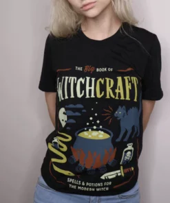 Wicked Clothes BESTSELLERS Book Of Witchcraft Shirt
