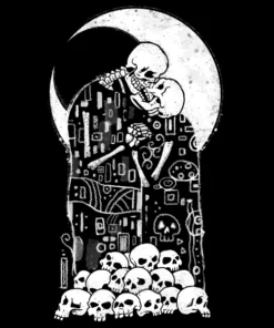 Wicked Clothes 'The Kiss Of Death' Shirt New