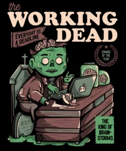 Wicked Clothes New 'The Working Dead' Shirt