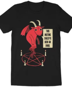 Wicked Clothes 'This Meeting' Shirt New