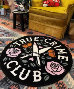 Wicked Clothes 'True Crime Club' Rug