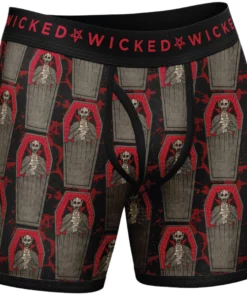 Wicked Clothes New 'Vampire Coffin' Boxer Briefs