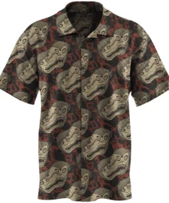 Wicked Clothes 'Werewolf' Button-Up Shirt