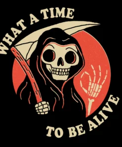 Wicked Clothes 'What A Time To Be Alive' Shirt New