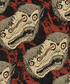 Wicked Clothes 'Werewolf' Button-Up Shirt