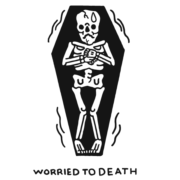 Wicked Clothes Bones Worried To Death Ringer Shirt 3 Wicked Clothes Bones Worried To Death Ringer Shirt