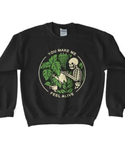 Wicked Clothes Feel Alive Sweatshirt Uplifting