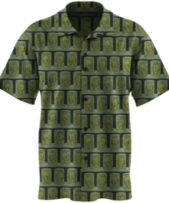 Wicked Clothes New 'Zombie Heads' Button-Up Shirt
